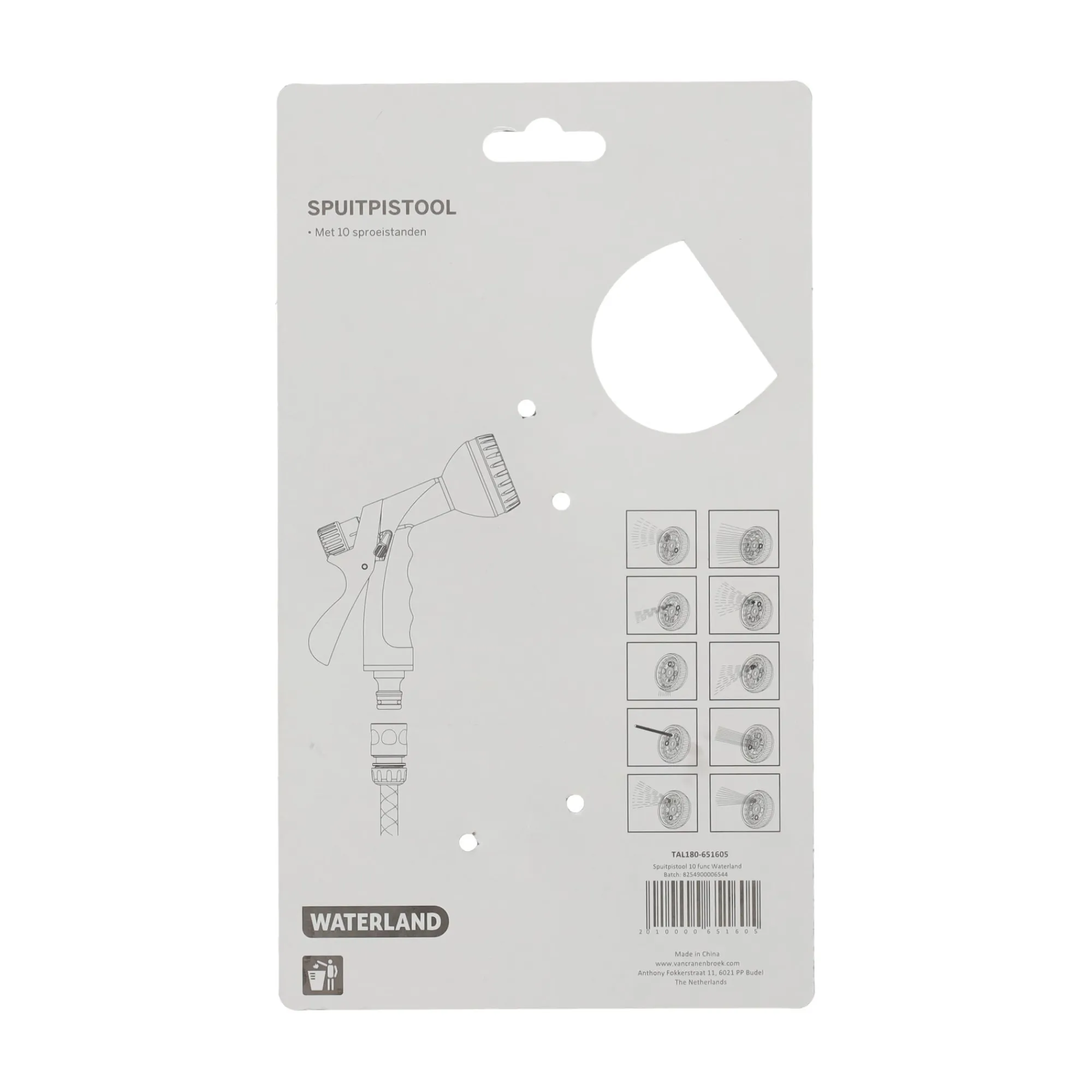 Waterland Pompen En Sproeien>Spuitpistool 10 func