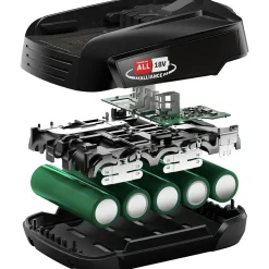 Bosch Tuinmachines>Startset Baretool lader met 18V 2,5Ah accu