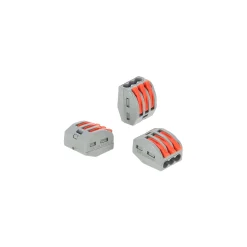 Diamant Installatiemateriaal>Steekklem hendel oranje 3x0.5x4mm 10st