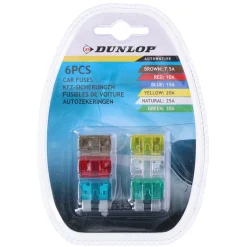 Dunlop Autoaccessoires>Steekzekeringen 6st.