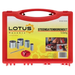 Lotus Toebehoren Elektrisch Gereedschap>Steengatenborenset