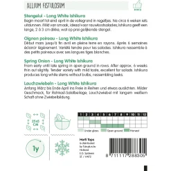 Horti Tops Moestuin>Stengelui Long White Ishikura