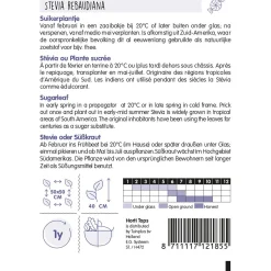 Horti Tops Moestuin>Stevia suikerplantje zaad