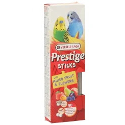 Versele Laga Vogelsnacks>Stick parkiet gemengd fruit met bloemen 2st.