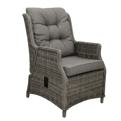 Bois le Duc Tuinstoelen>Stoel Cardito verstelb willow grey