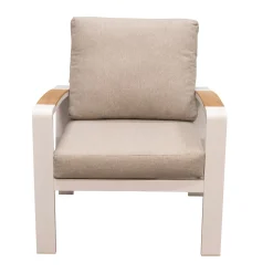 Bois le Duc Tuinstoelen|Loungesets>Stoel Foxton wit