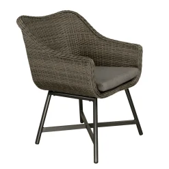 Bois le Duc Tuinstoelen>Stoel Gelade Willow Grey