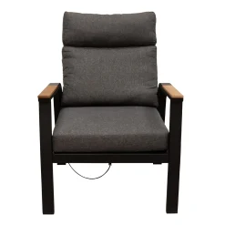 Bois le Duc Tuinstoelen|Loungesets>Stoel Harston zwart