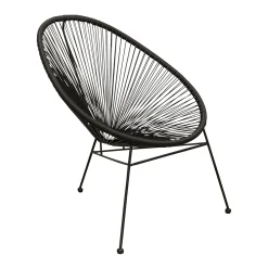 Bois le Duc Tuinstoelen>Stoel Laroma zwart