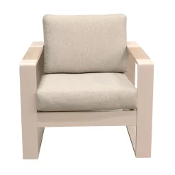 Bois le Duc Loungesets|Tuinstoelen>Stoel Malviza latte met kussens