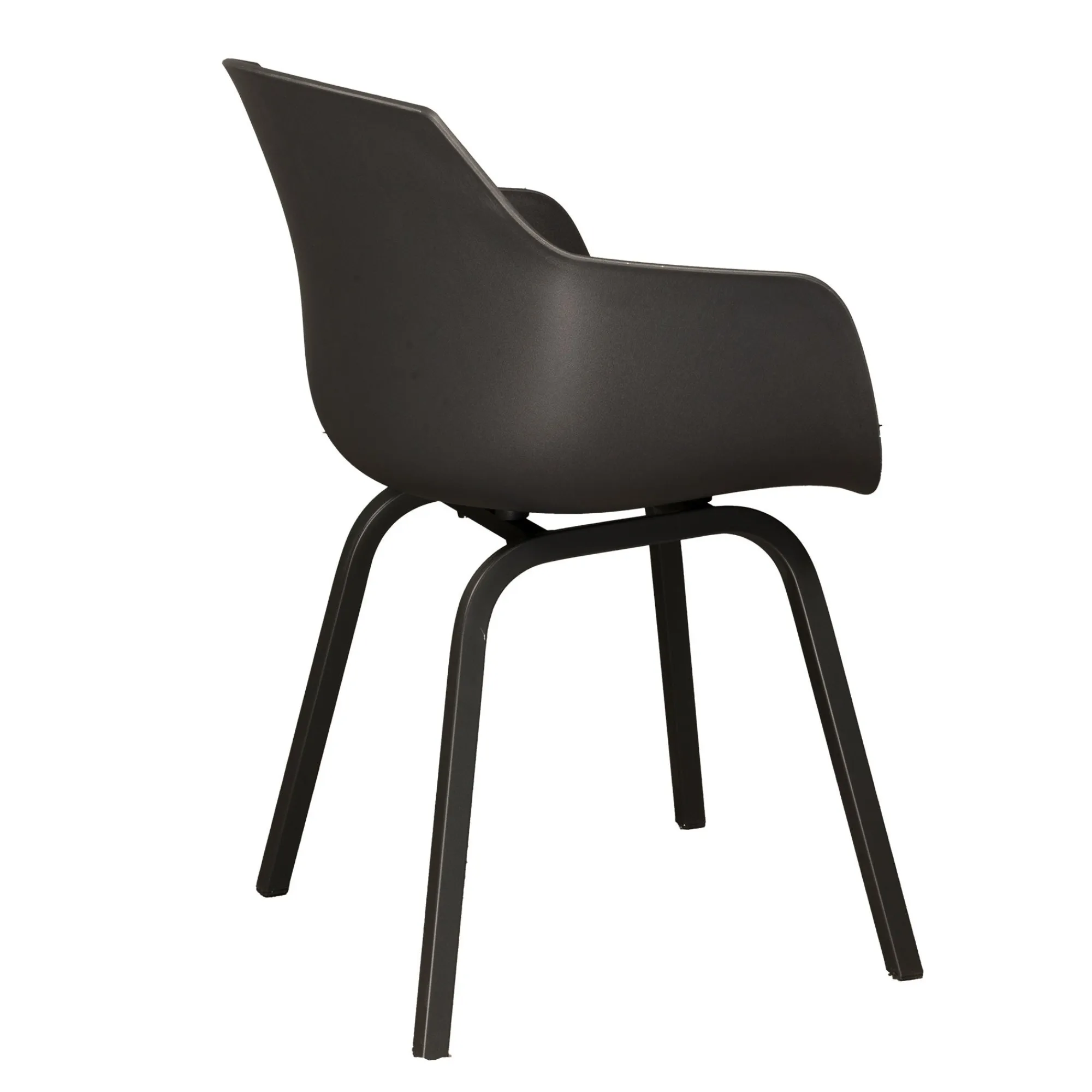 Bois le Duc Tuinstoelen>Stoel Piana Antraciet