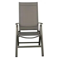 Bois le Duc Tuinstoelen>Stoel 7-standen Todis Antraciet