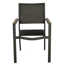 Bois le Duc Tuinstoelen>Stoel stapel Aleso antraciet