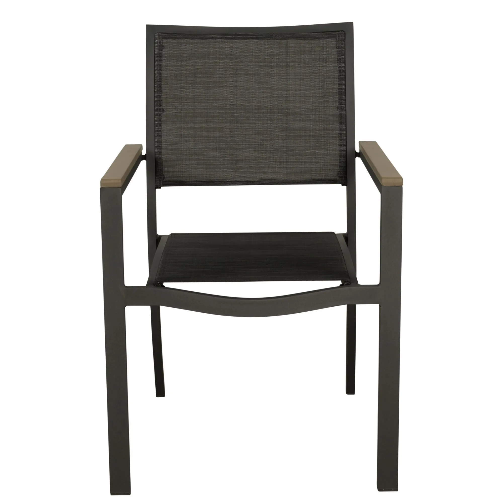 Bois le Duc Tuinstoelen>Stoel stapel Aleso antraciet