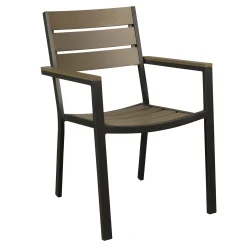 Bois le Duc Tuinstoelen>Stoel stapel Fabara antra metal