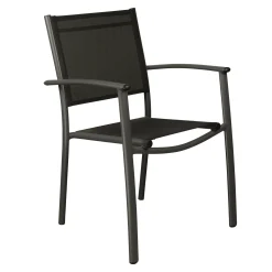 Bois le Duc Tuinstoelen>Stoel stapel Melone Antraciet