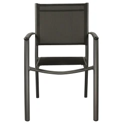 Bois le Duc Tuinstoelen>Stoel stapel Melone Antraciet