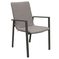 Bois le Duc Tuinstoelen>Stoel stapel Molara antraciet