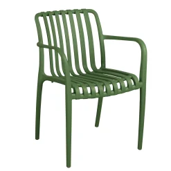 Bois le Duc Tuinstoelen>Stoel stapel Piolo groen