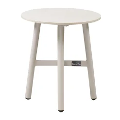 Bois le Duc Tuintafels>Tafel bijzet Borno 40cm creme