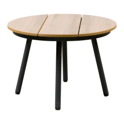 Bois le Duc Tuintafels>Tafel bijzet Fosso 55cm antraciet