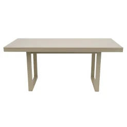 Bois le Duc Tuintafels|Loungesets>Tafel Brozzi hoog 140x75cm milky grey