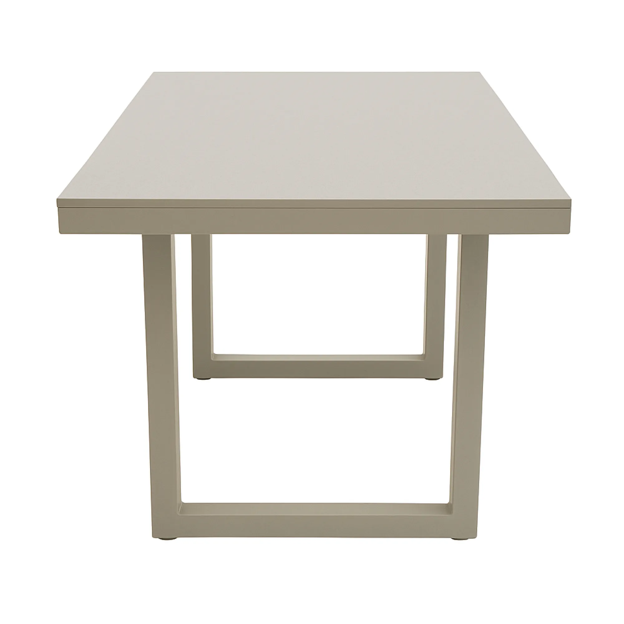 Bois le Duc Tuintafels|Loungesets>Tafel Brozzi hoog 140x75cm milky grey