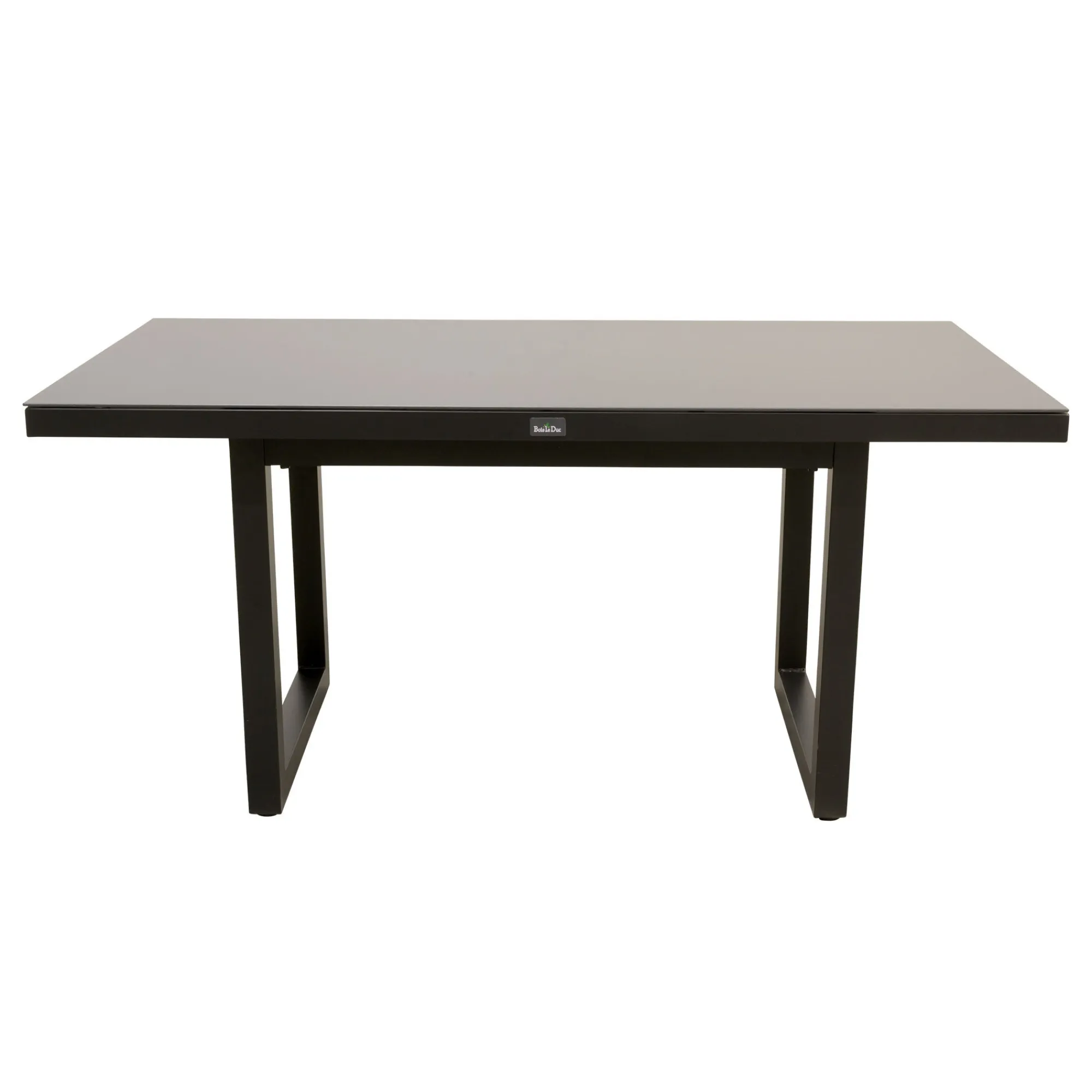 Bois le Duc Tuintafels|Loungesets>Tafel Brozzi hoog 140x75cm zwart