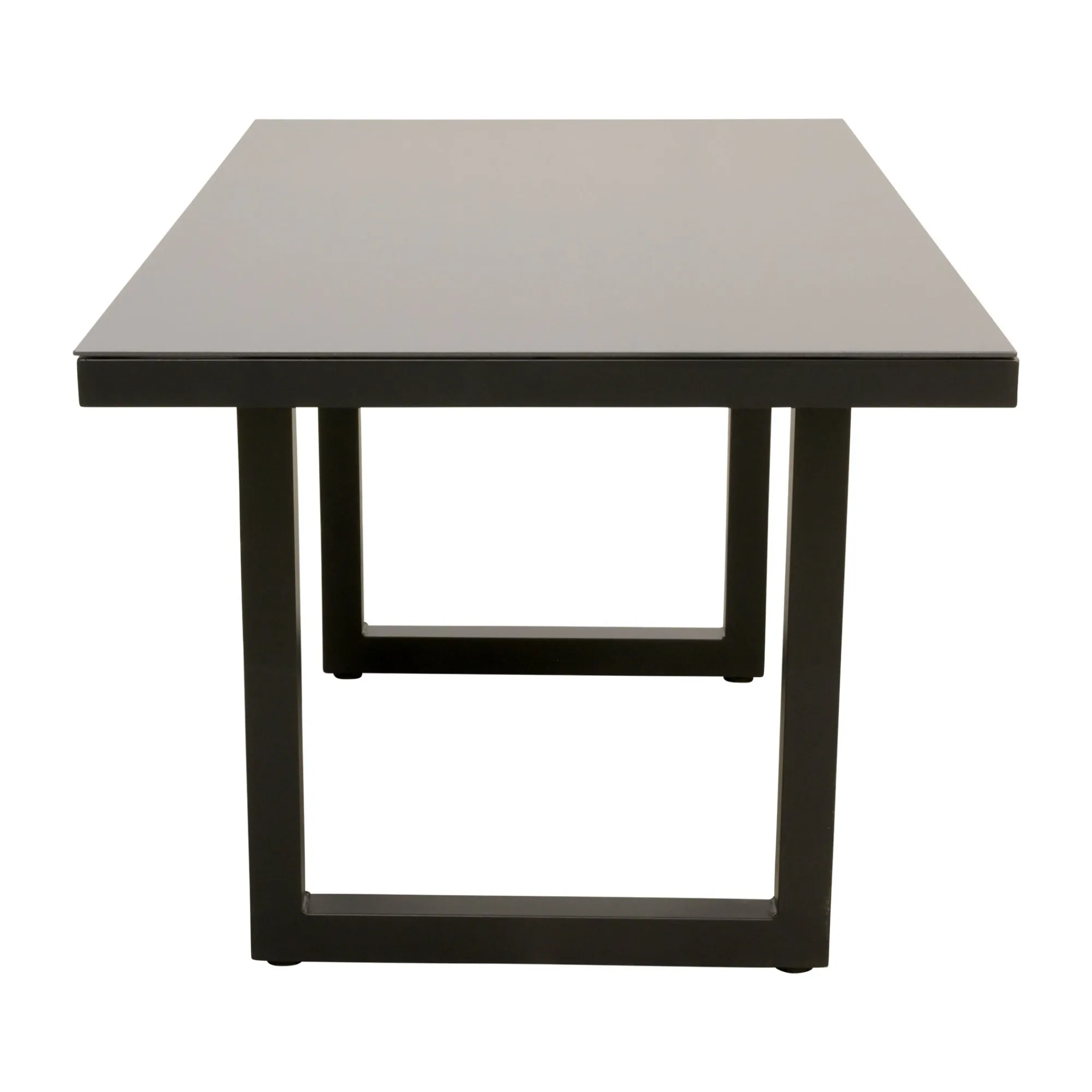 Bois le Duc Tuintafels|Loungesets>Tafel Brozzi hoog 140x75cm zwart