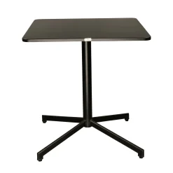 Bois le Duc Tuintafels>Tafel Calvera 70x70cm zwart