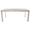 Bois le Duc Tuintafels>Tafel Civate 180x90cm creme
