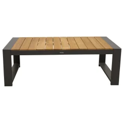 Bois le Duc Tuintafels|Loungesets>Tafel Foxton 116x60 cm Antraciet