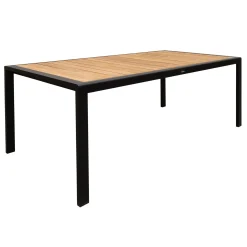 Bois le Duc Tuintafels>Tafel Hinxton 180x100cm zwart