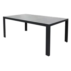 Bois le Duc Tuintafels>Tafel Poggio 165x100 cm Antraciet