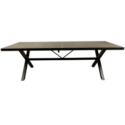 Bois le Duc Tuintafels>Tafel Serena 186x94 cm Antraciet