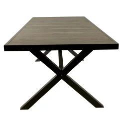 Bois le Duc Tuintafels>Tafel Serena 186x94 cm Antraciet