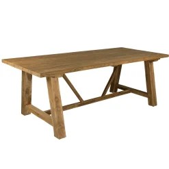 Bois le Duc Tuintafels>Tafel Shefford 220x100 cm Rustic Black