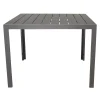 Bois le Duc Tuintafels>Tafel Spoleto 90x90 cm Antraciet