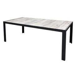 Bois le Duc Tuintafels>Tafel Taggia 245x100 cm Antraciet