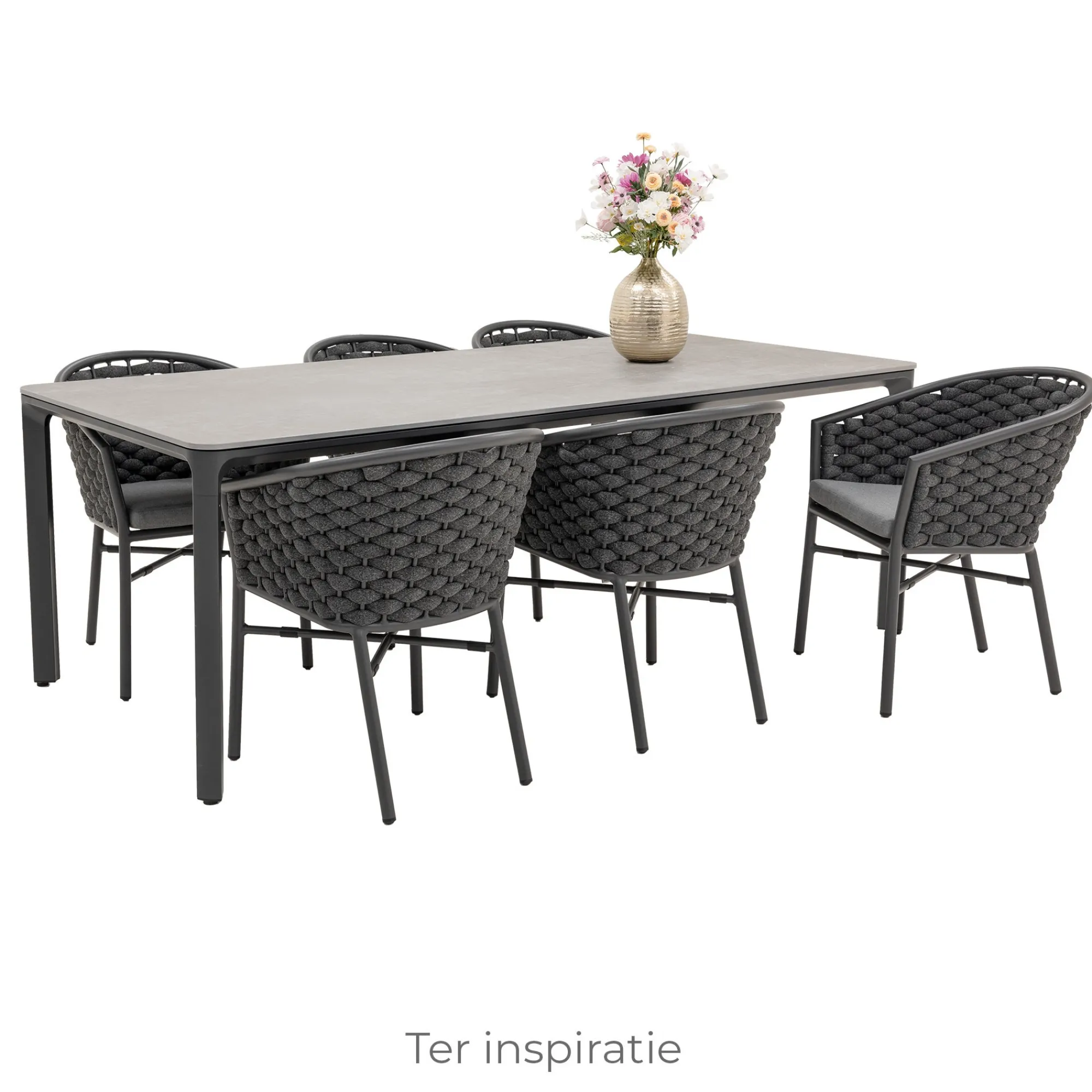 Bois le Duc Tuintafels>Tafel Tinello 180x90 cm