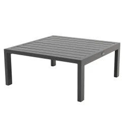 Bois le Duc Tuintafels|Loungesets>Tafel Trento 72x72 cm Antraciet