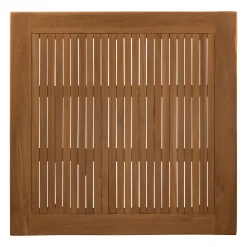 Bois le Duc Tuintafels>Tafelblad Isa 90x90cm teak