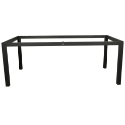 Bois le Duc Tuintafels>Tafelframe Tavola 157x87cm antraciet met