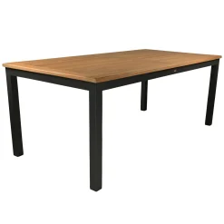 Bois le Duc Tuintafels>Tafelframe Tavola 157x87cm antraciet met