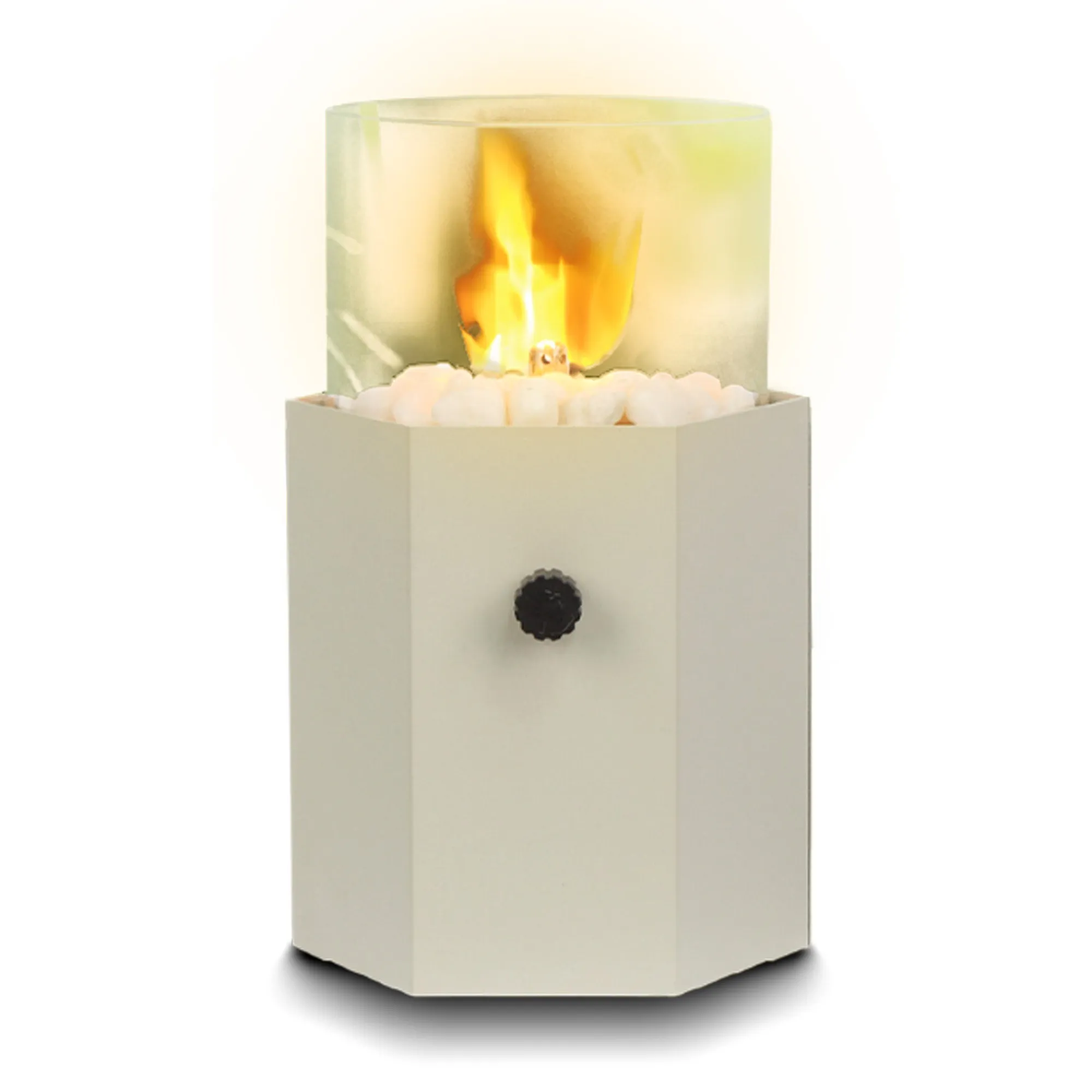 Sun Heat Vuur- & Terrasverwarming>Tafelhaard gas inca milky grey