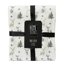 Decoris Kerstdecoratie>Tafelkleed 180 x 140 cm zand