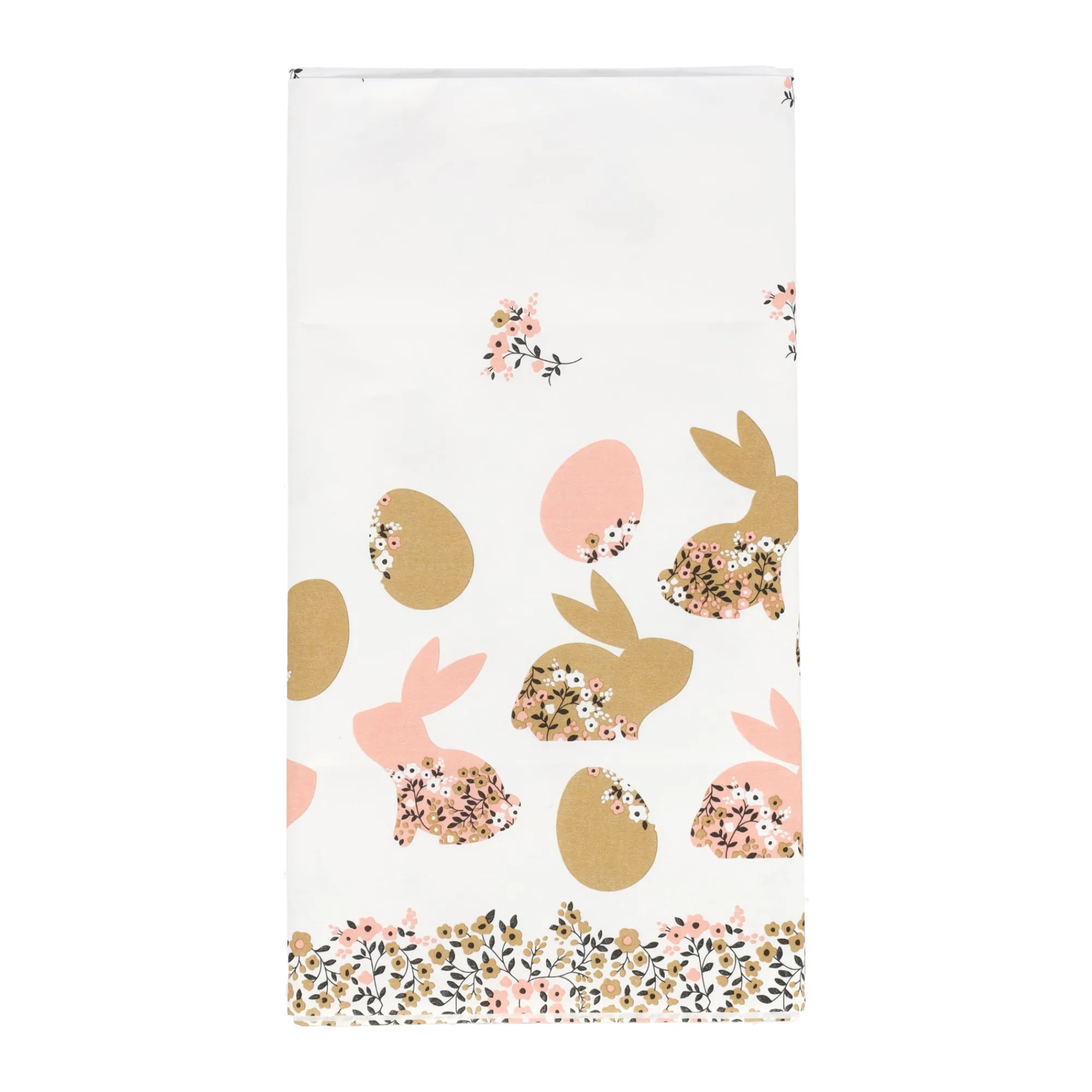Duni Pasen>Tafelkleed 138x220cm blooming bunnies