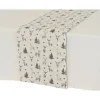 Decoris Kerstdecoratie>Tafelloper 150 x 30 cm zand