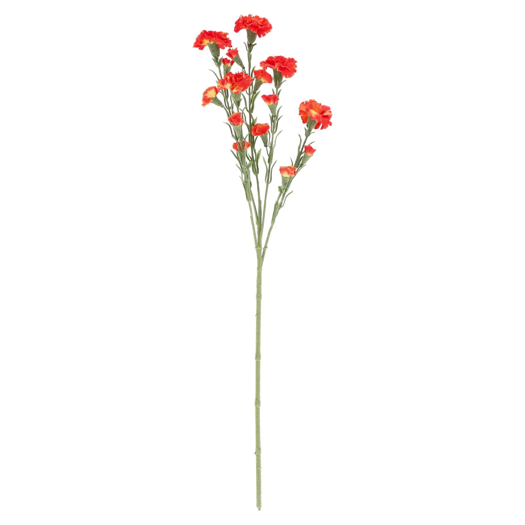 O'malley Kunstplanten En Kunstbloemen>Tak carnation oranje 68 cm