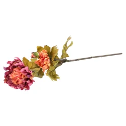 O'malley Kunstplanten En Kunstbloemen>Tak Dendranthema autumn paars 57 cm